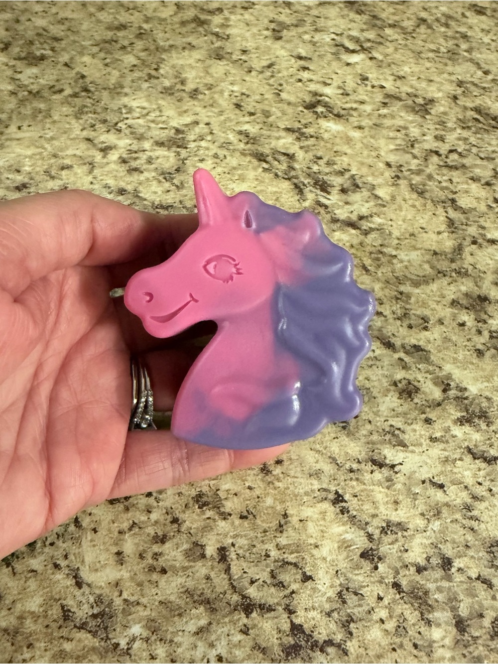 Pink and Purple Unicorn  Soap